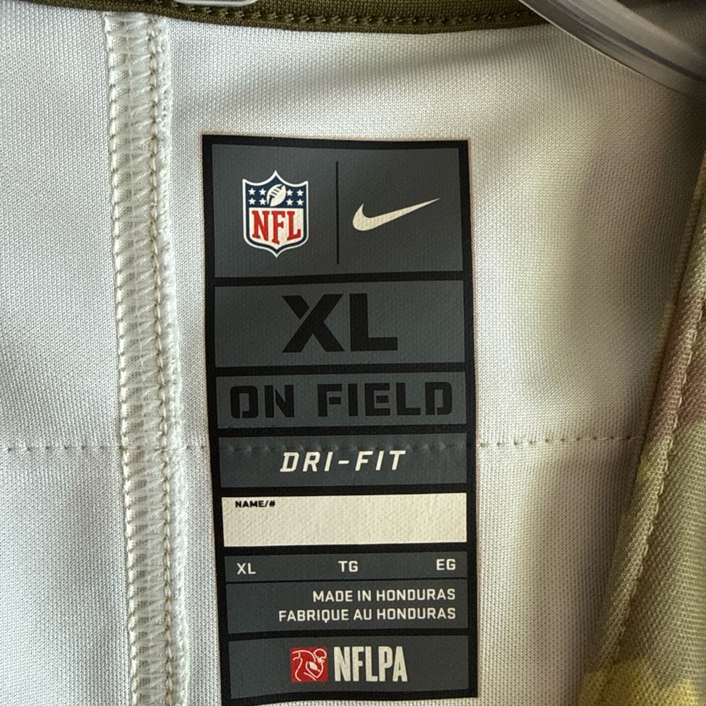 Men’s NIKE A.J. Green #18 Cincinnati Bengals SALUTE TO SERVICE Jersey Sz XL RARE - Picture 4 of 7